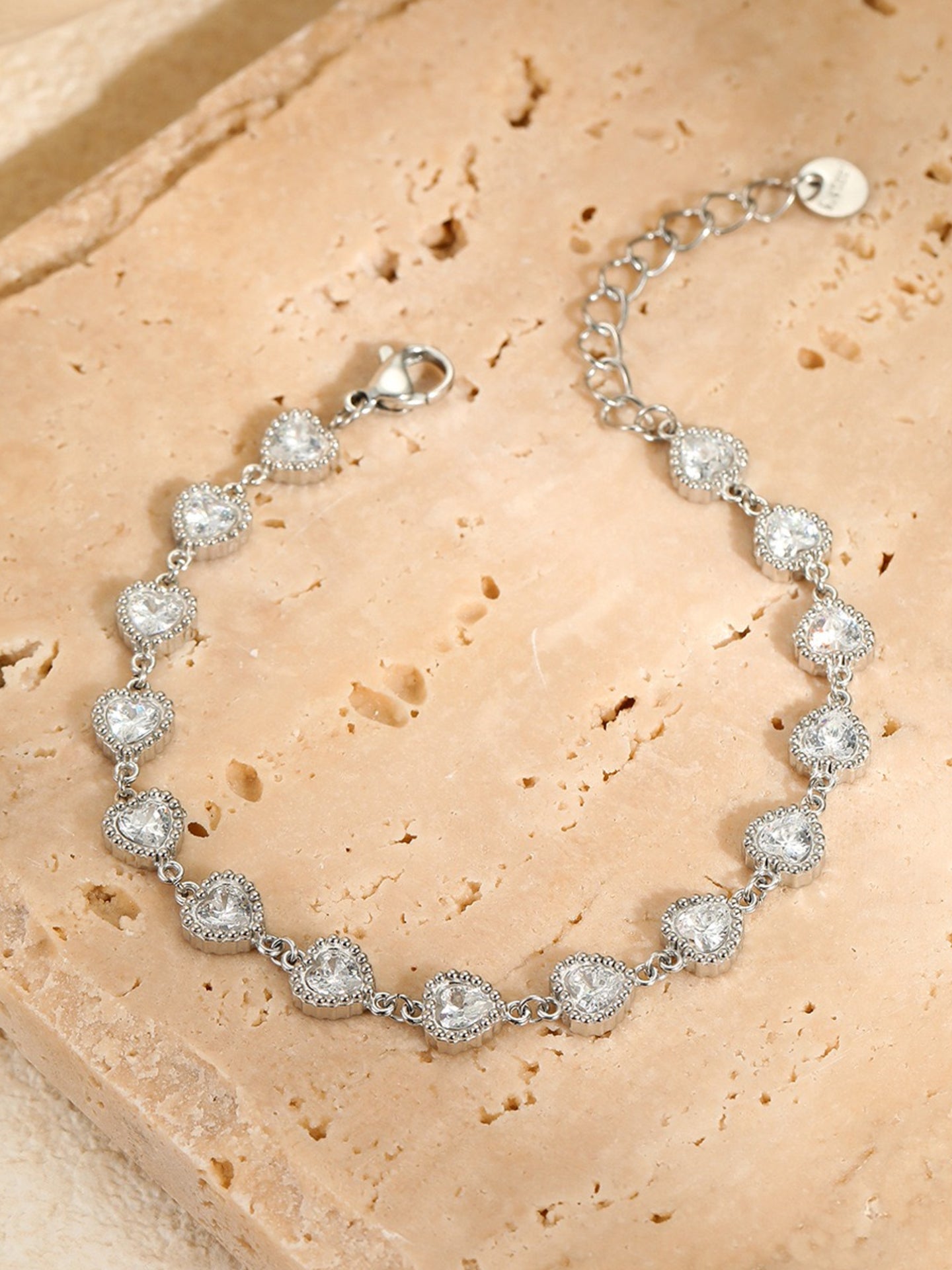 HEART ZIRCON BRACELET