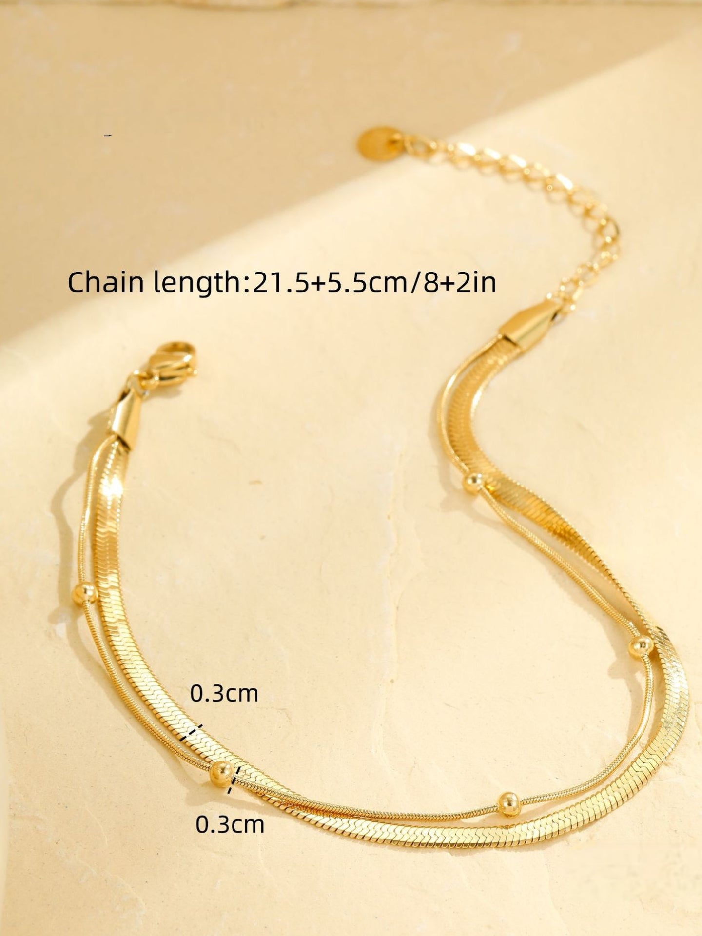 VINTAGE LAYERED ANKLET