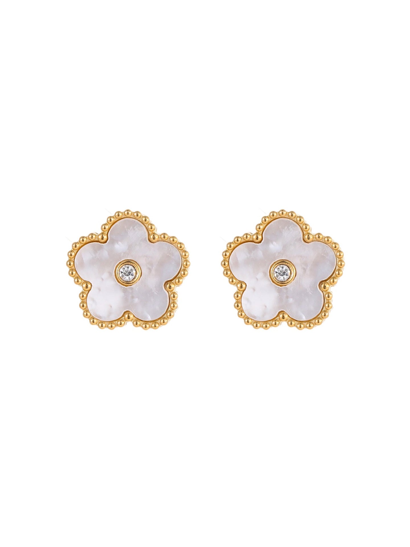 PLUM BLOSSOM EARRINGS