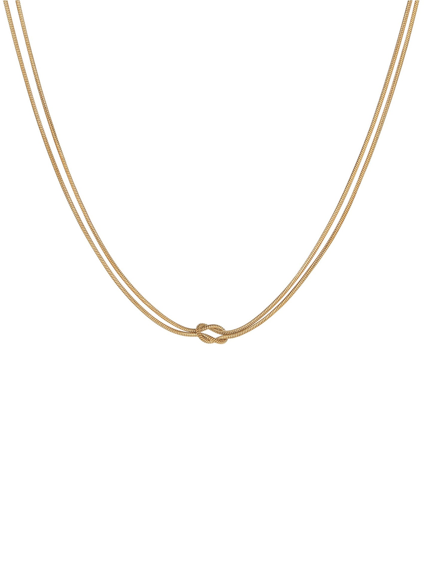 DOUBLE-LAYER NECKLACE
