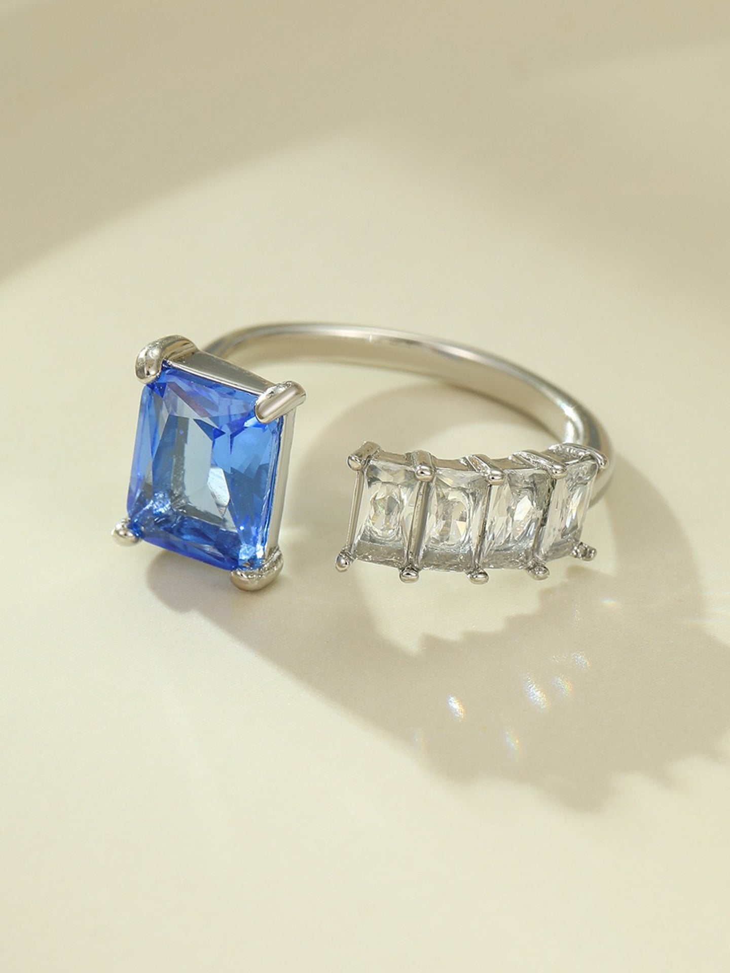 ZIRCON OPEN RING