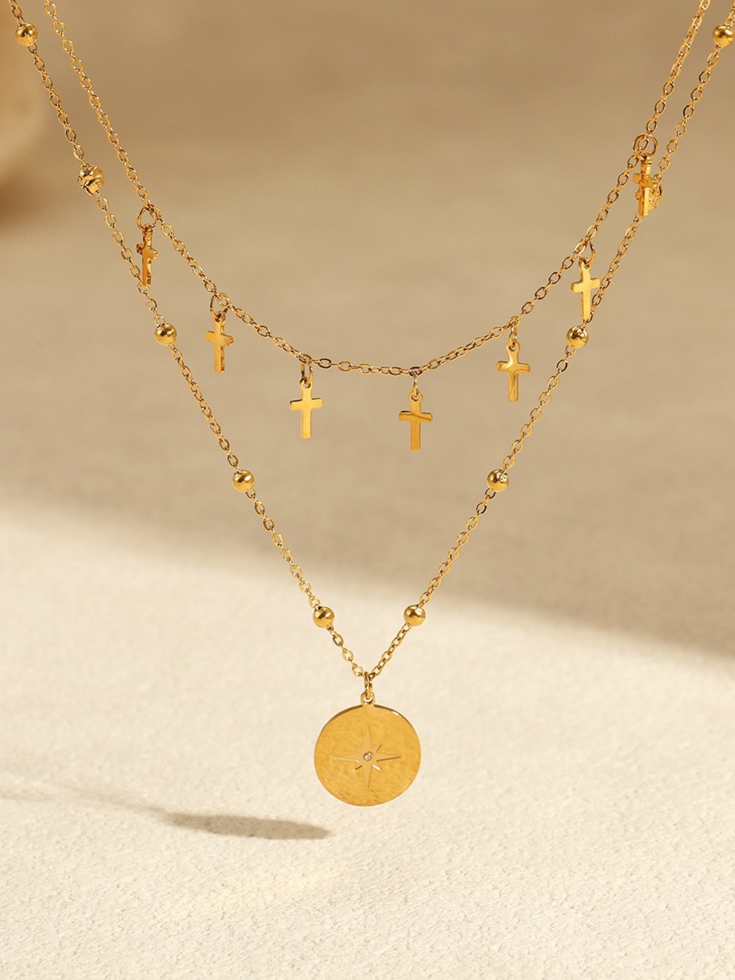 VINTAGE CROSS NECKLACE