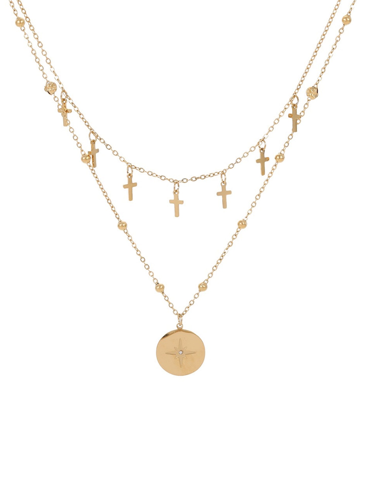 VINTAGE CROSS NECKLACE