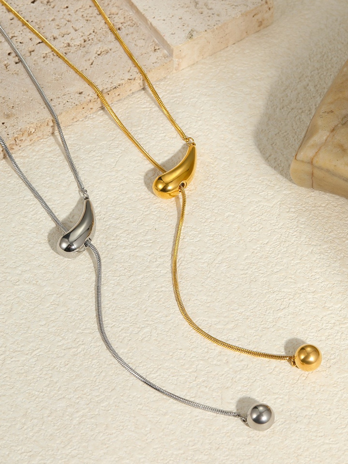 SERPENTINE Y-CHAIN NECKLACE