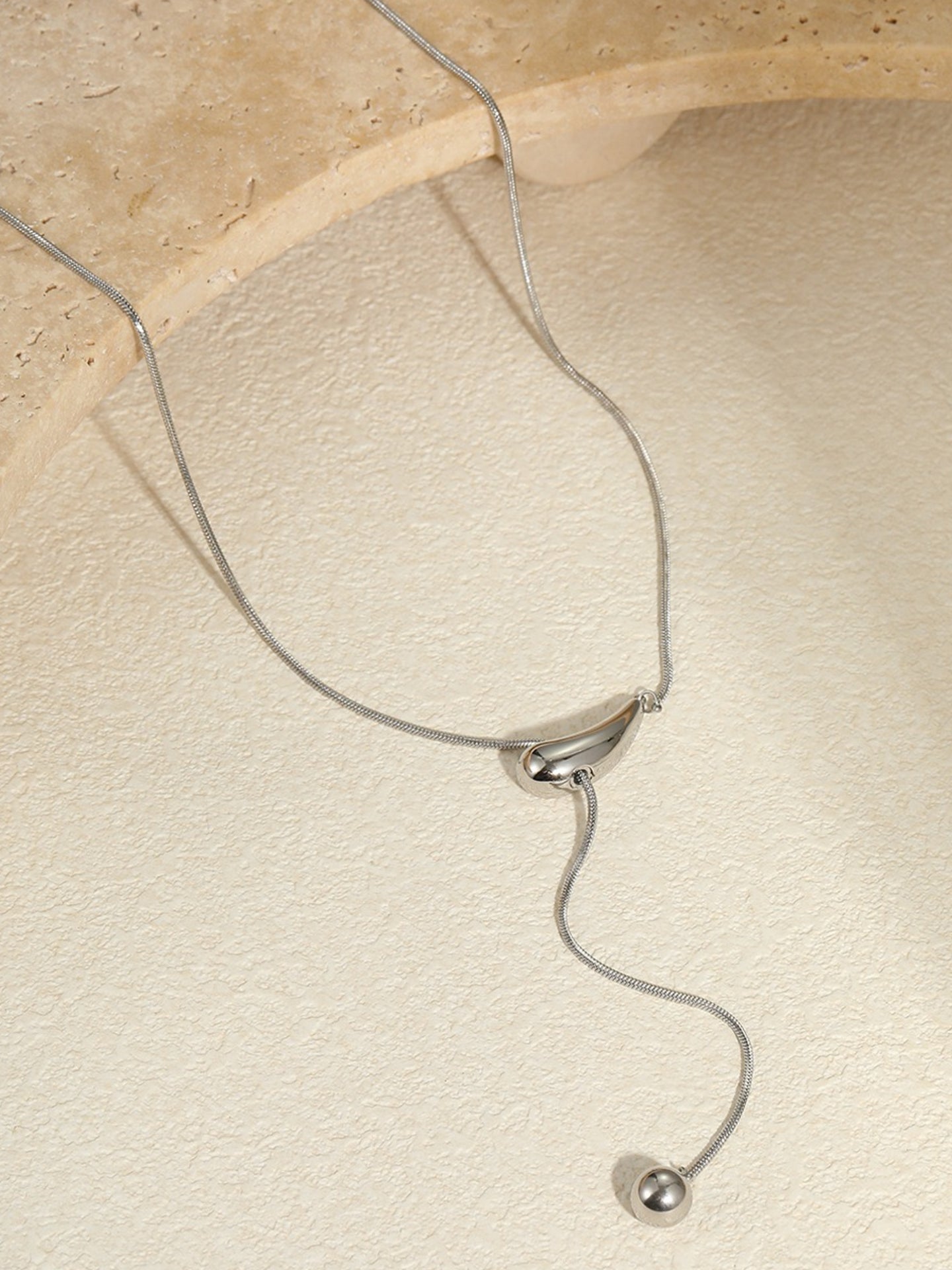 SERPENTINE Y-CHAIN NECKLACE