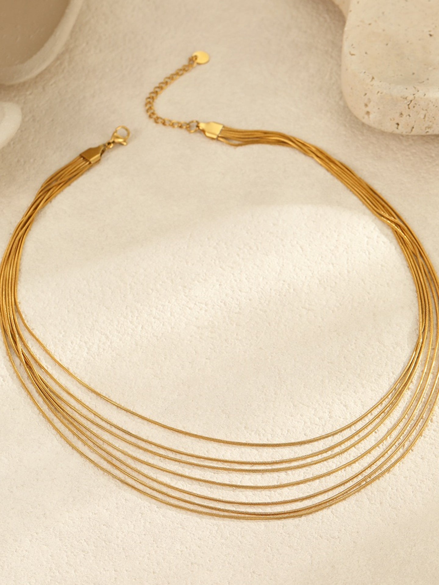 CHAÎNE SERPENTINE MULTICOUCHE