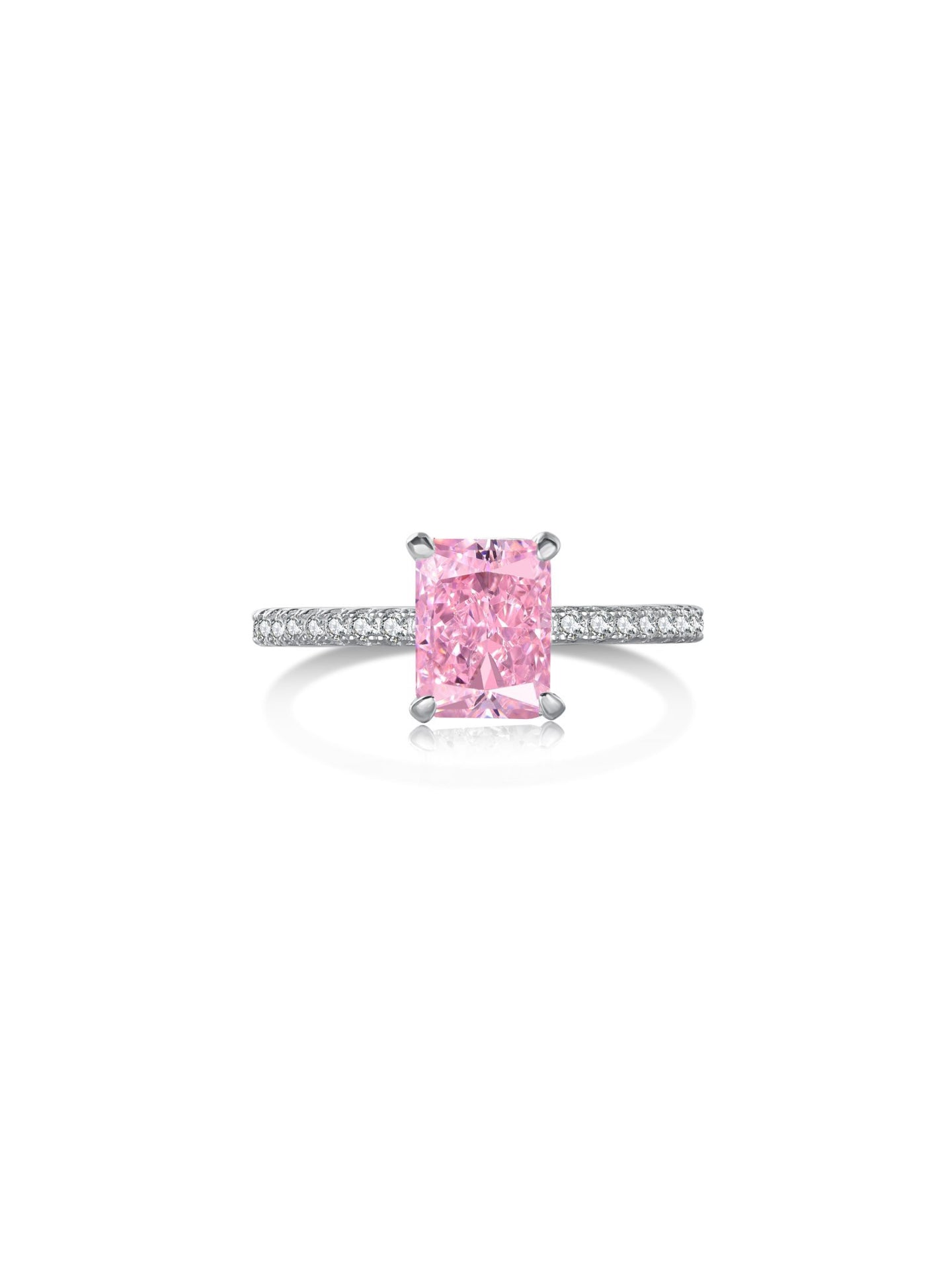 ICE-CUT ZIRCON RING
