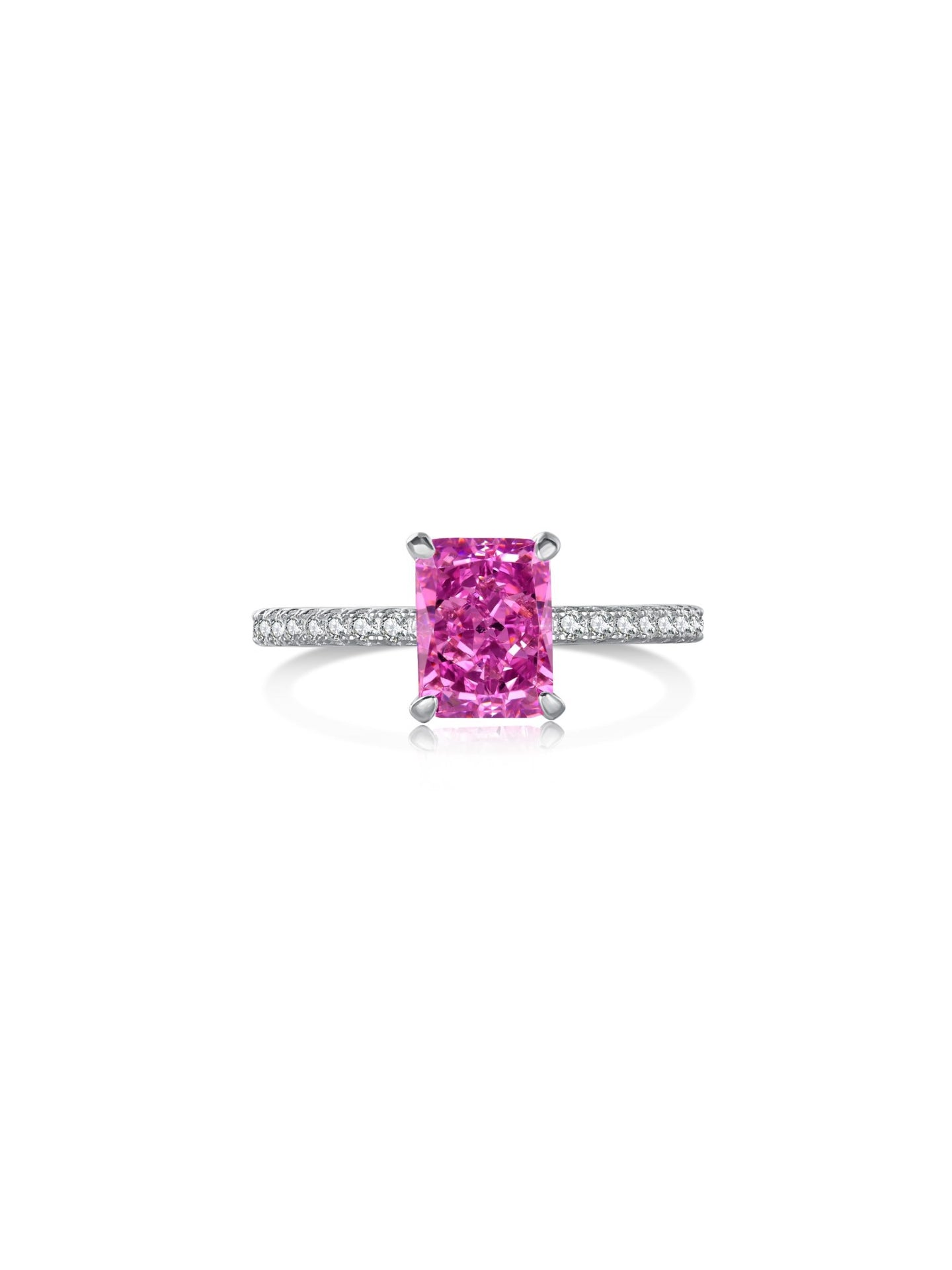 ICE-CUT ZIRCON RING