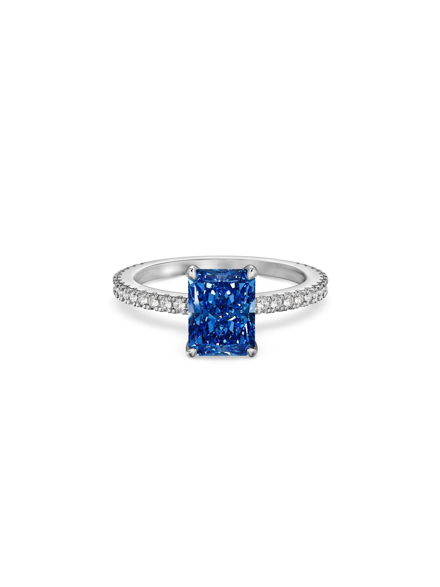 ICE-CUT ZIRCON RING