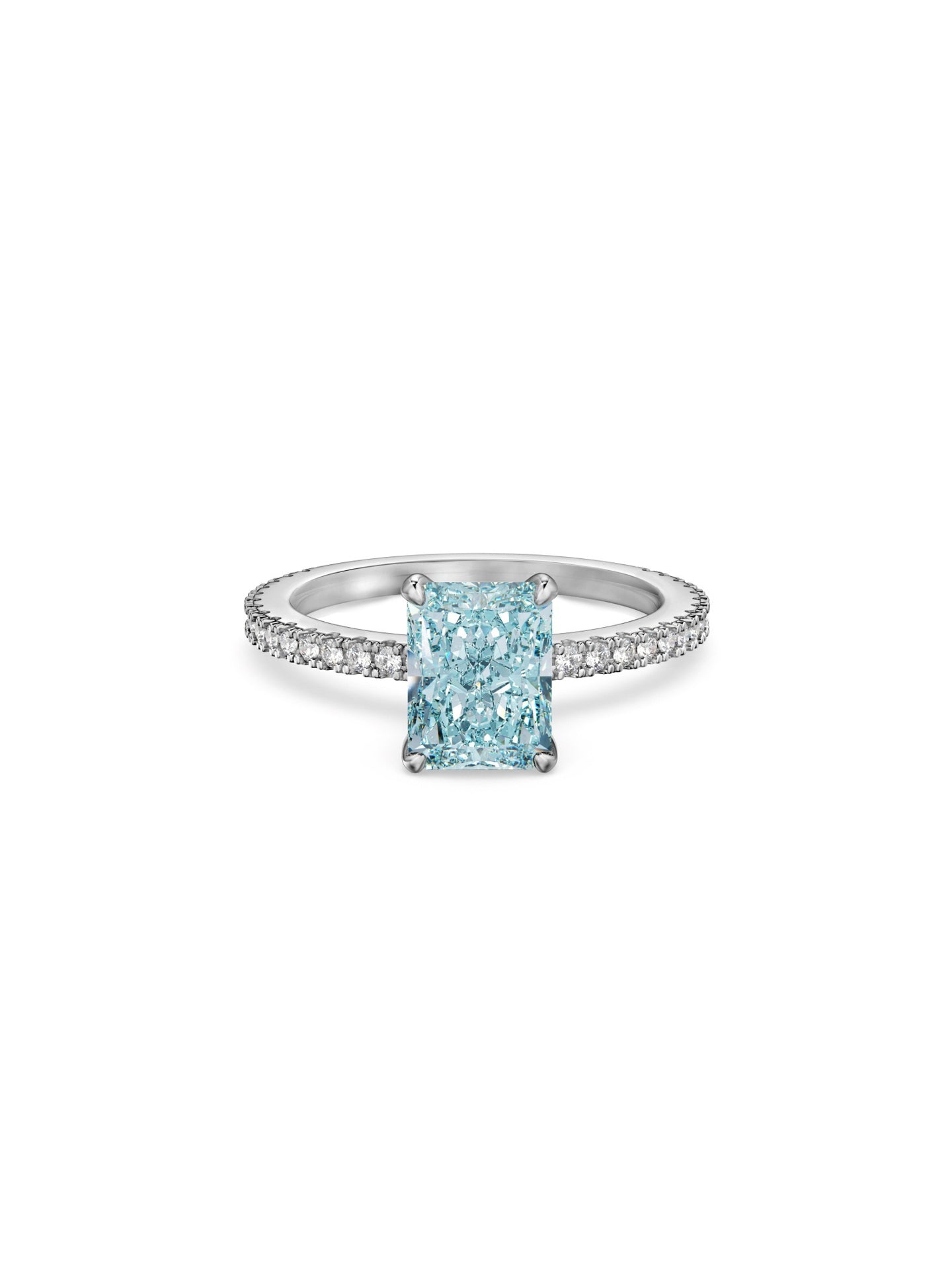ICE-CUT ZIRCON RING