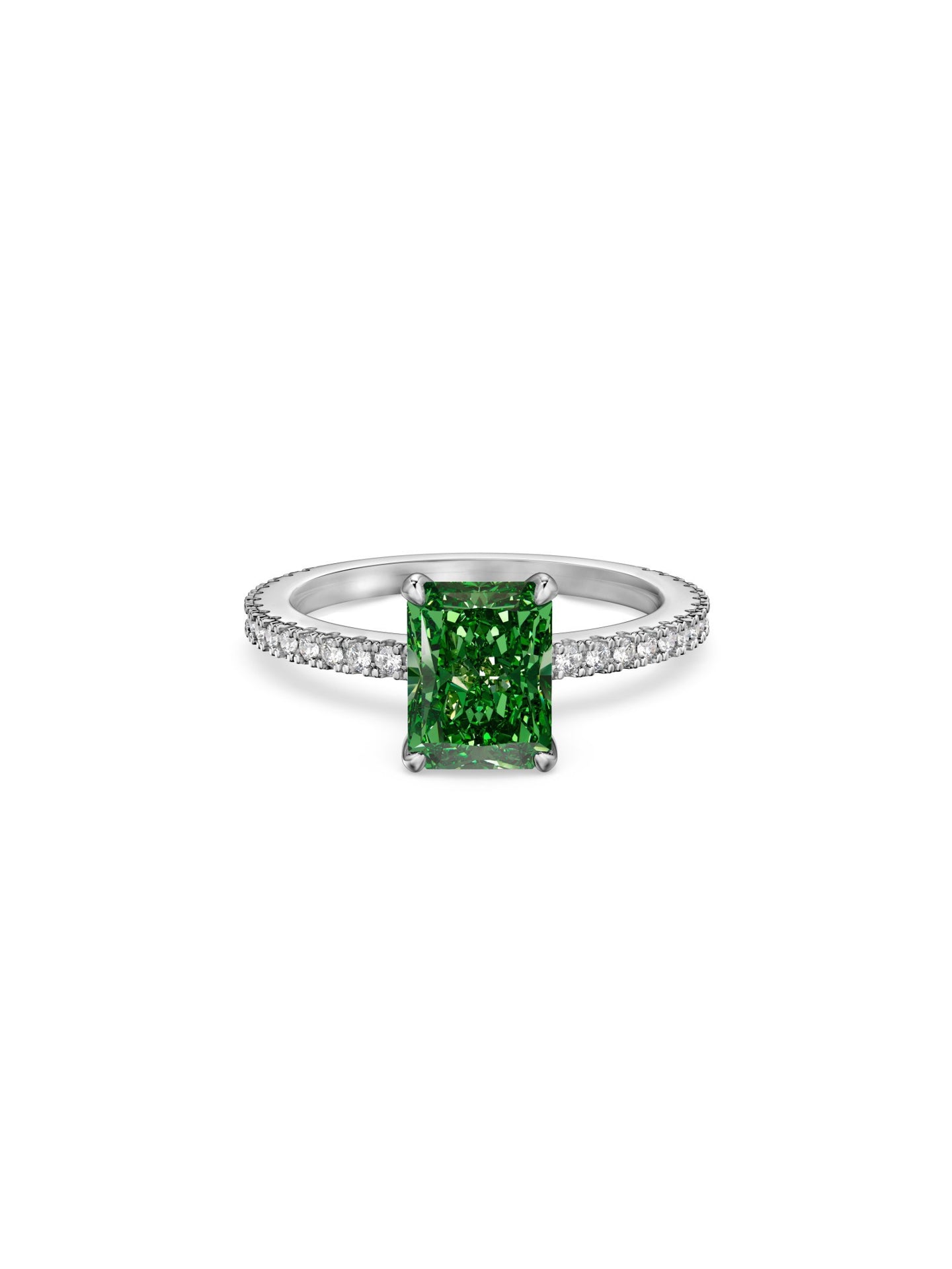 ICE-CUT ZIRCON RING