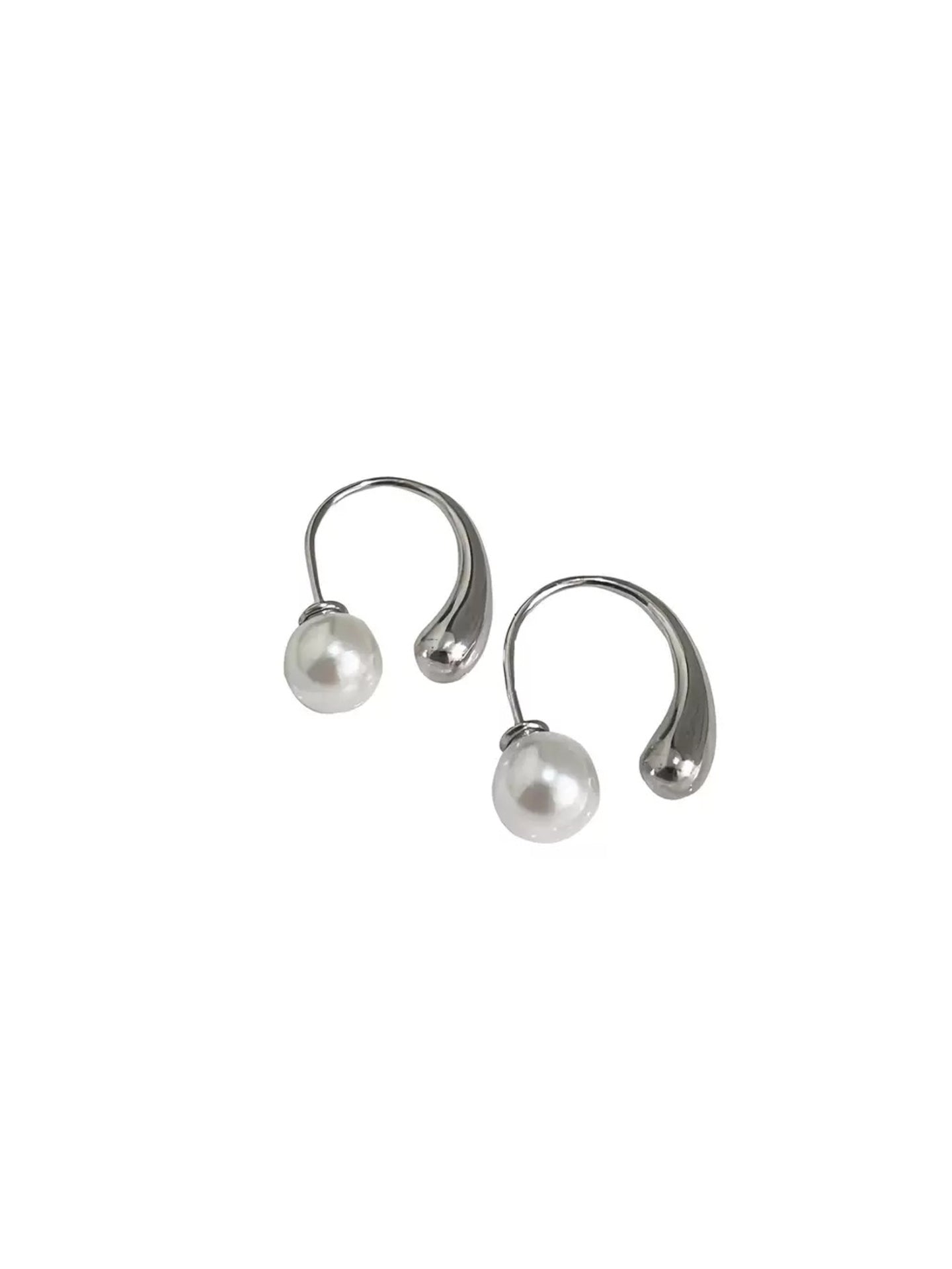 WATERDROP PEARL EARRINGS