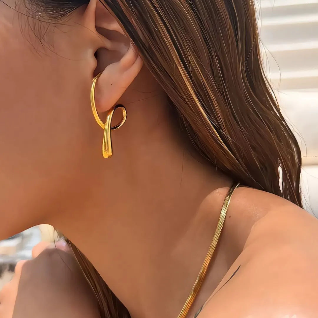 18K GOLD EARRINGS