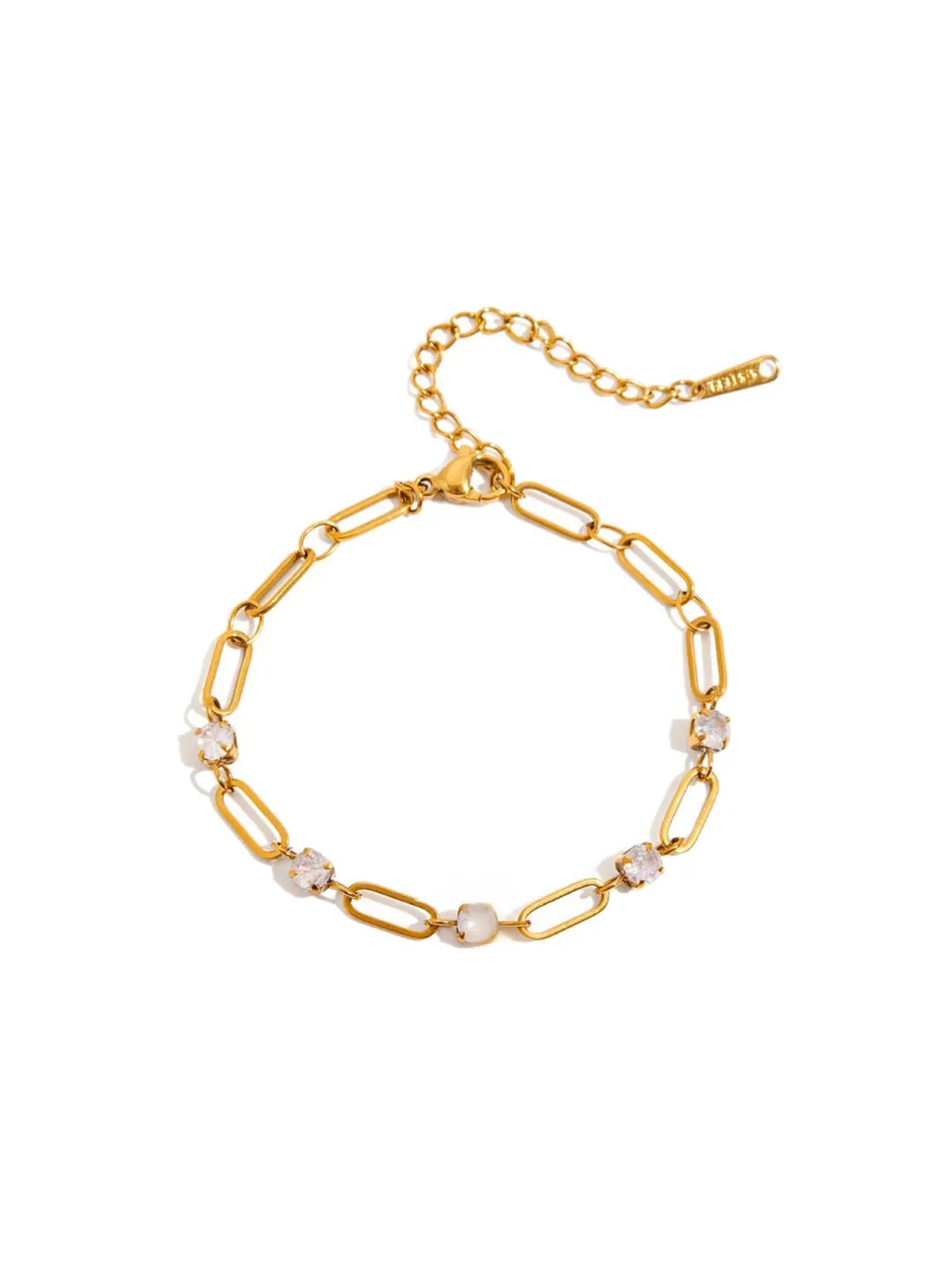 GLAM CZ CHAIN BRACELET