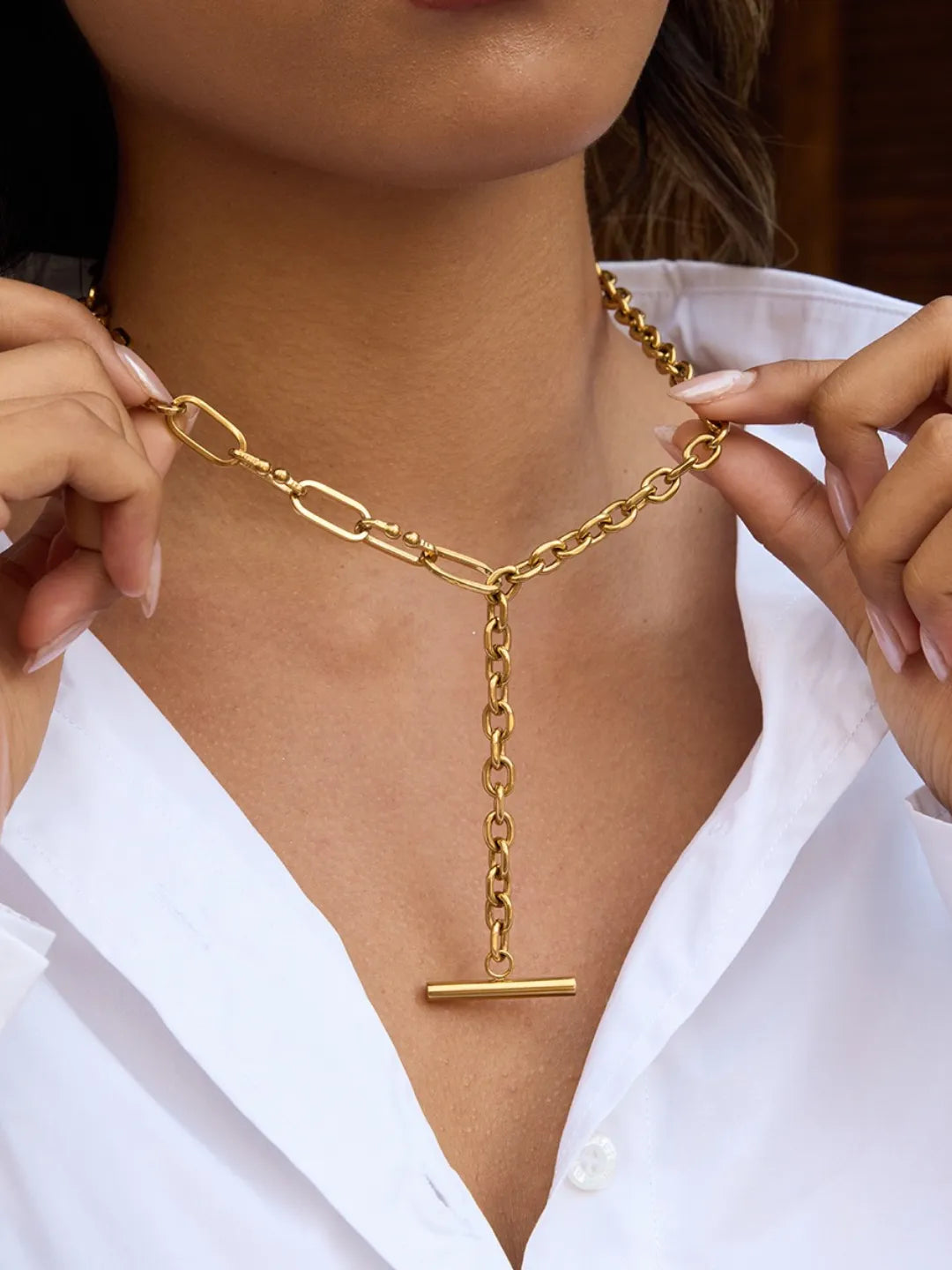 LUXE Y NECKLACE