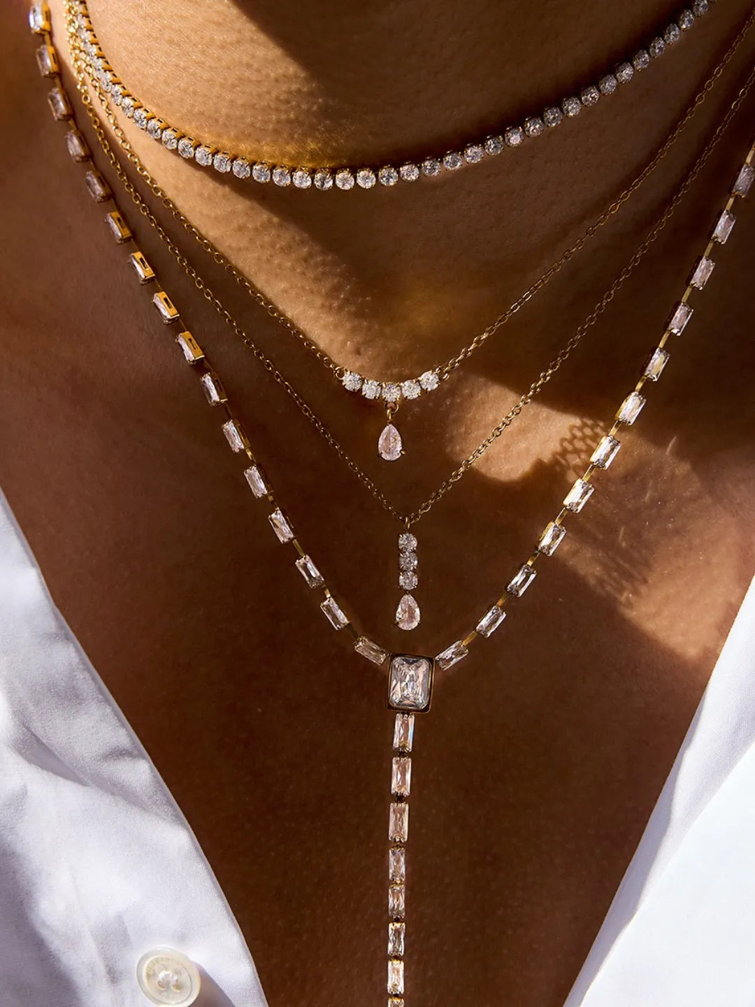 LUXE CZ NECKLACE