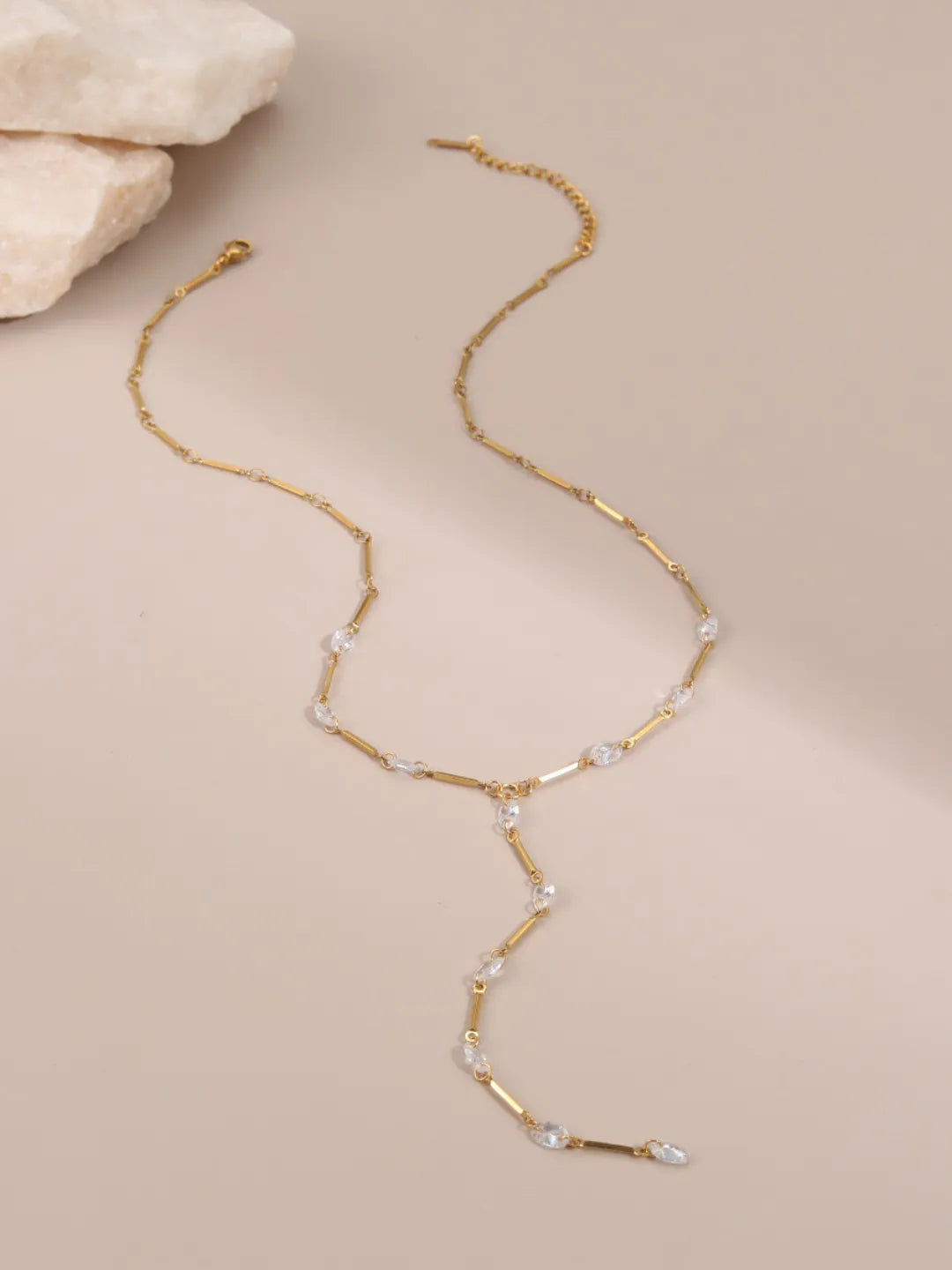 SPARKLE TASSEL Y CHAIN