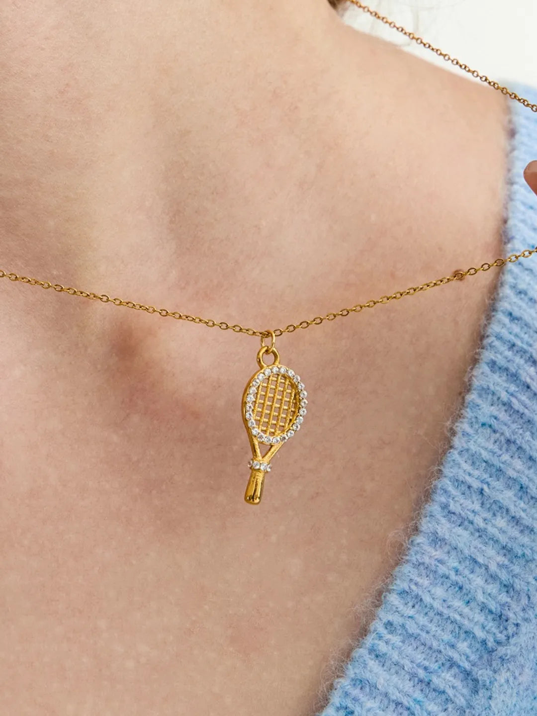 MINI RACQUET NECKLACE
