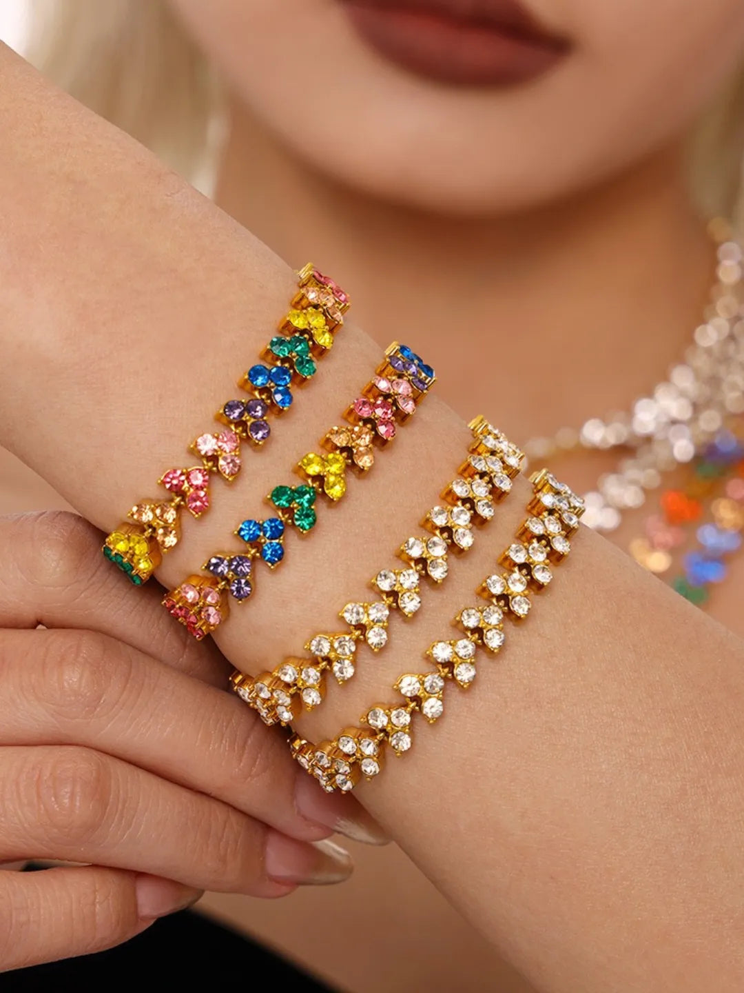 DOPAMINE ZIRCON BRACELET