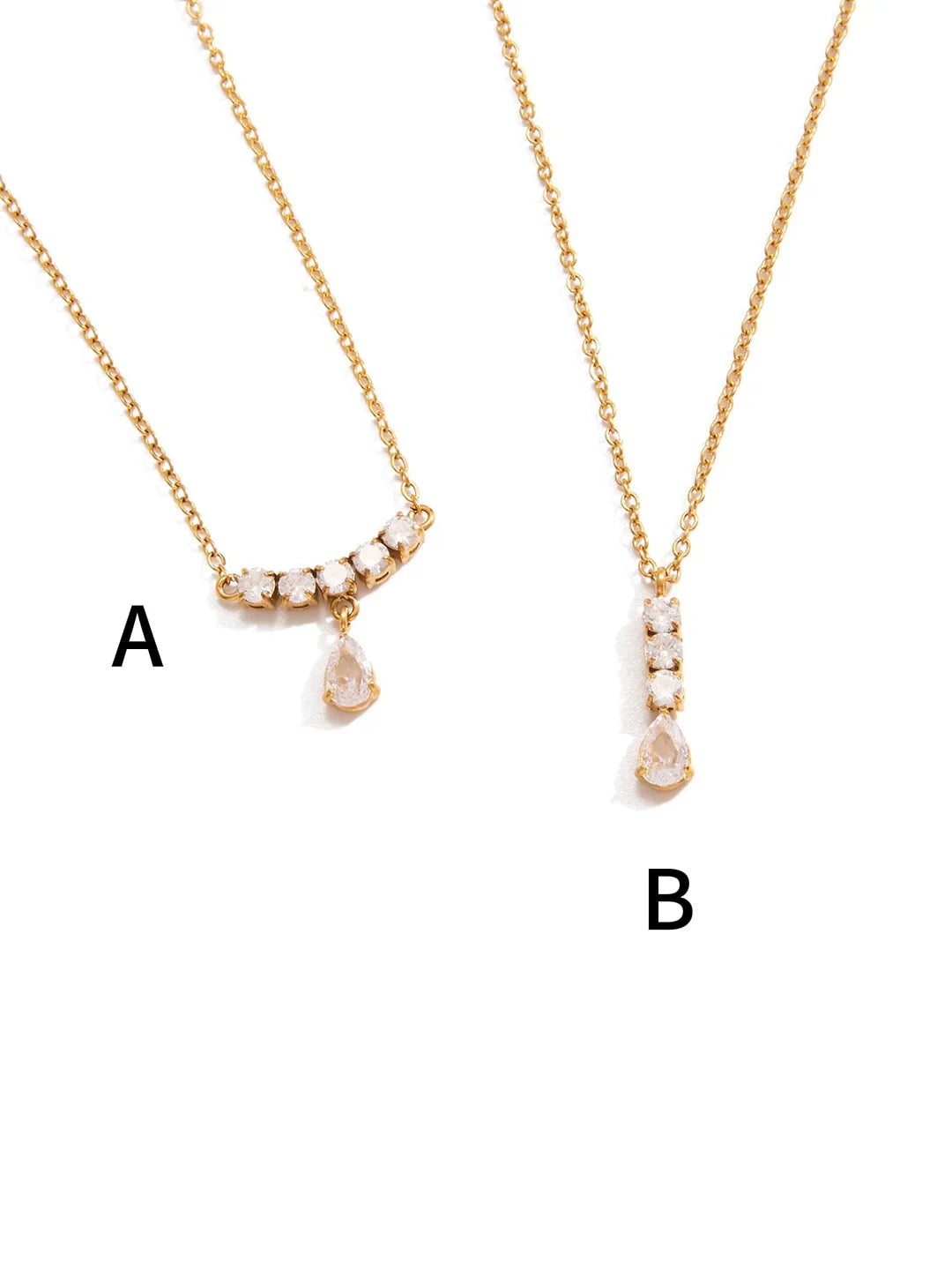 TWINKLE CZ NECK SET