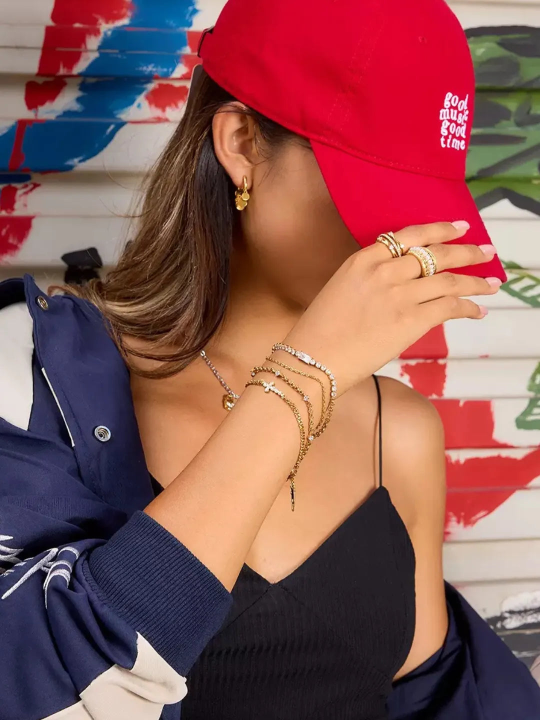 STACKED ZIRCON BRACELET