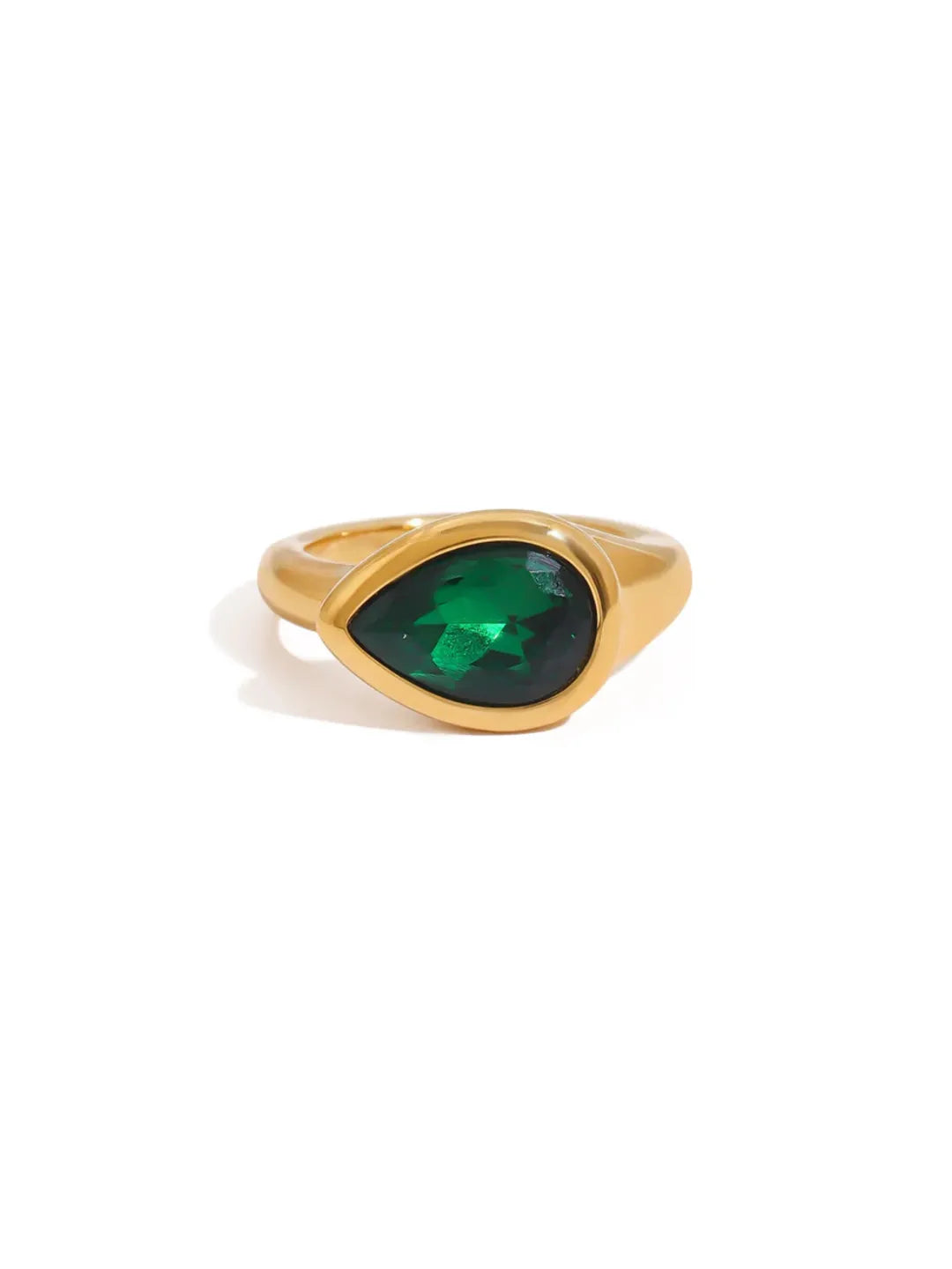 ZIRCON SNAKE RING
