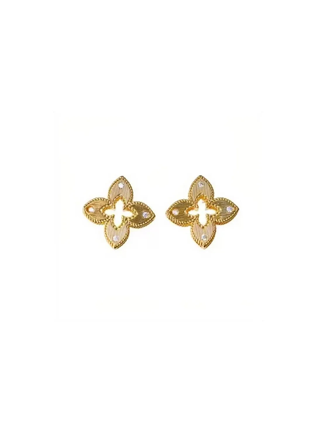 FOUR-LEAF CLOVER EARRINGS