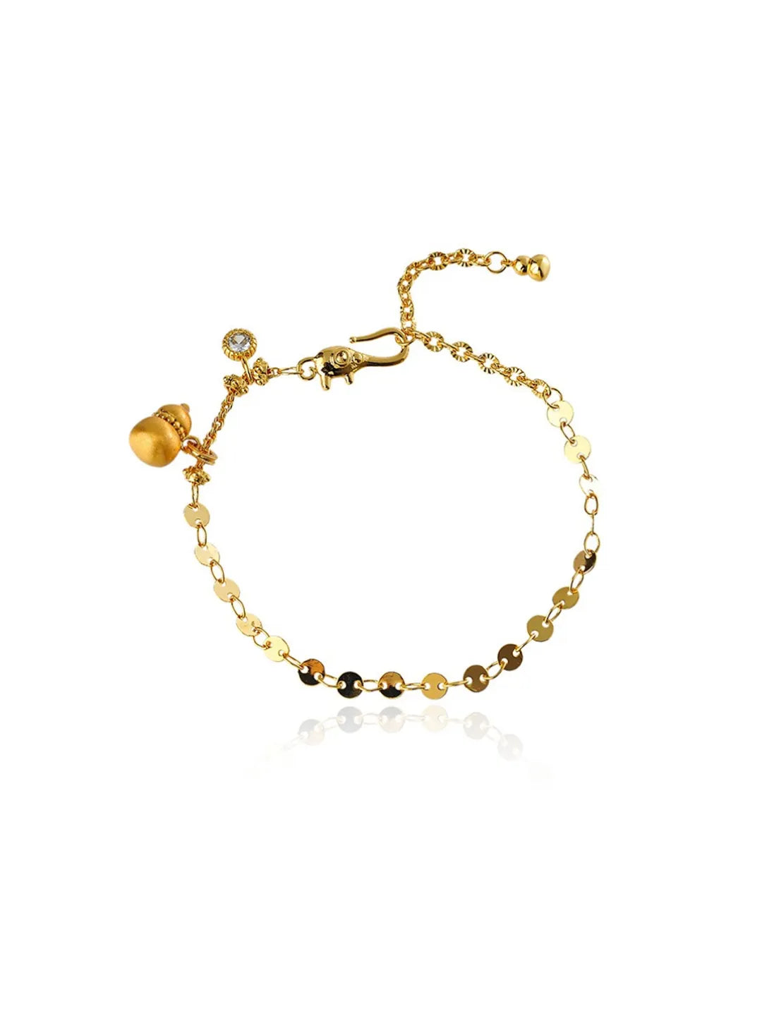 GOLD GOURD BRACELET