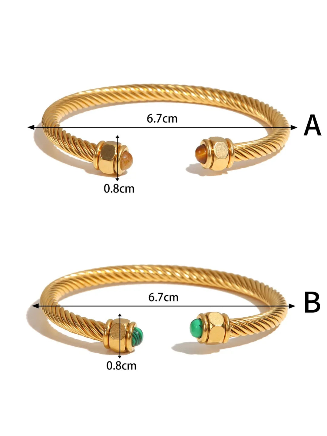 NATURAL STONE BRACELET