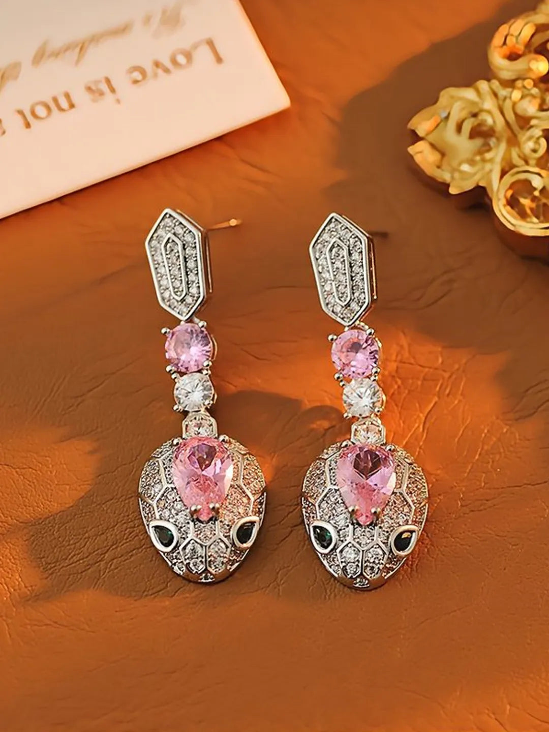 EVENING SERPENT EARRINGS