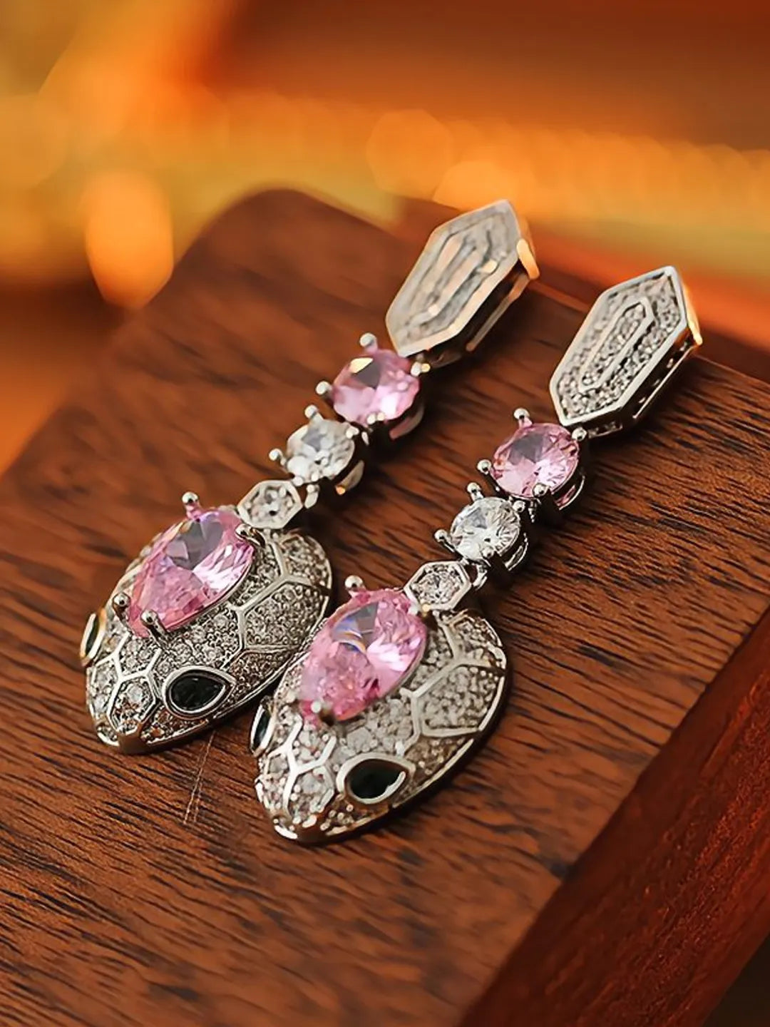 EVENING SERPENT EARRINGS