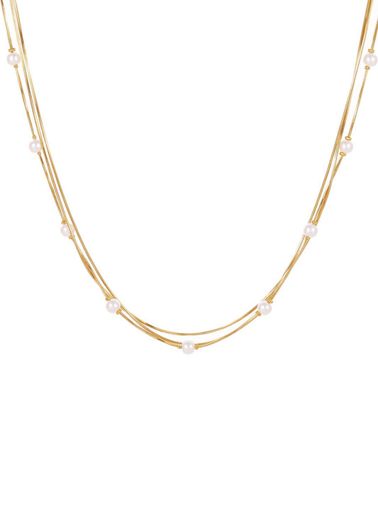 SIREN'S HOARD SHELL NECKLACE