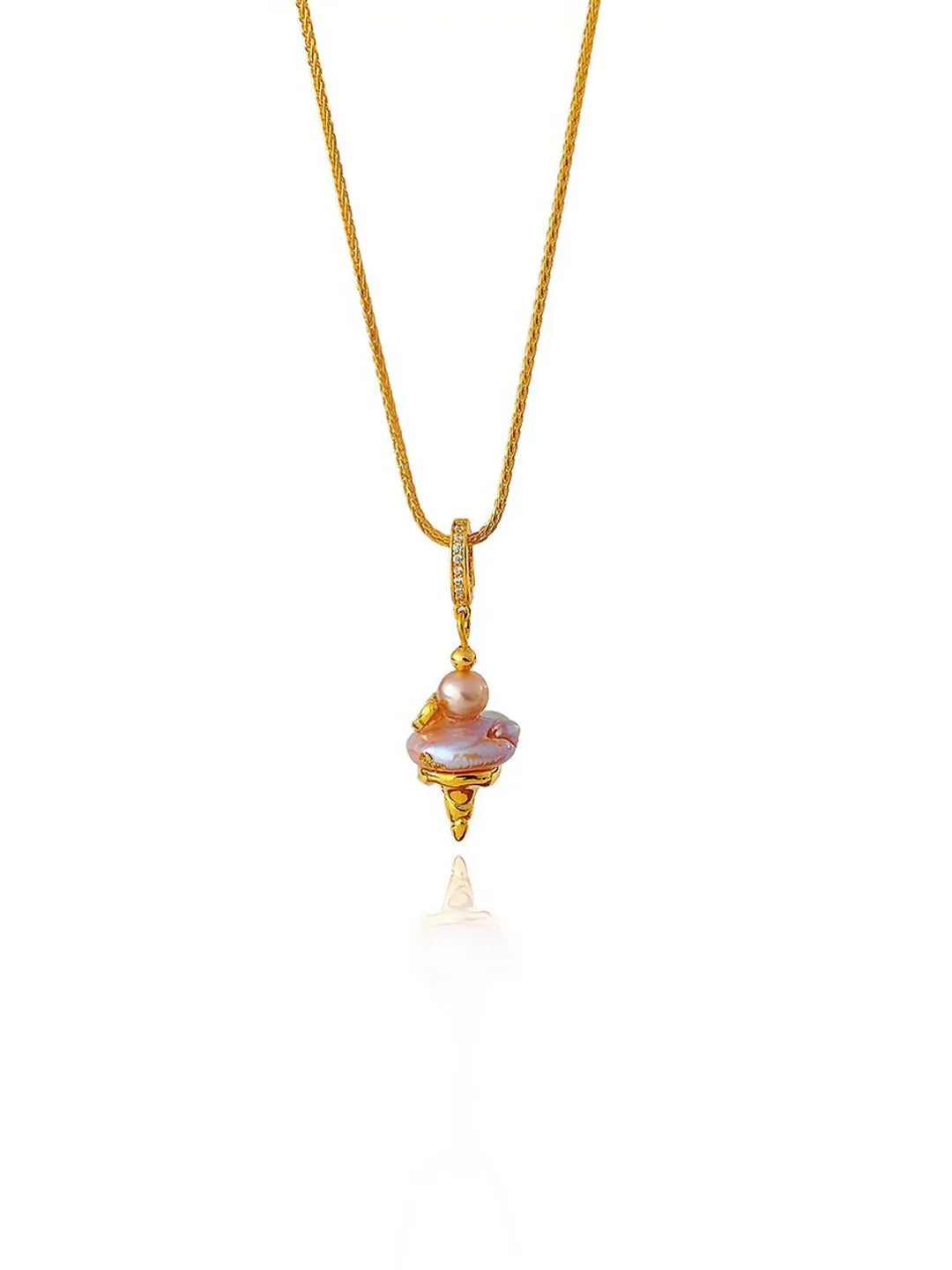 BAROQUE ICE CREAM NECKLACE