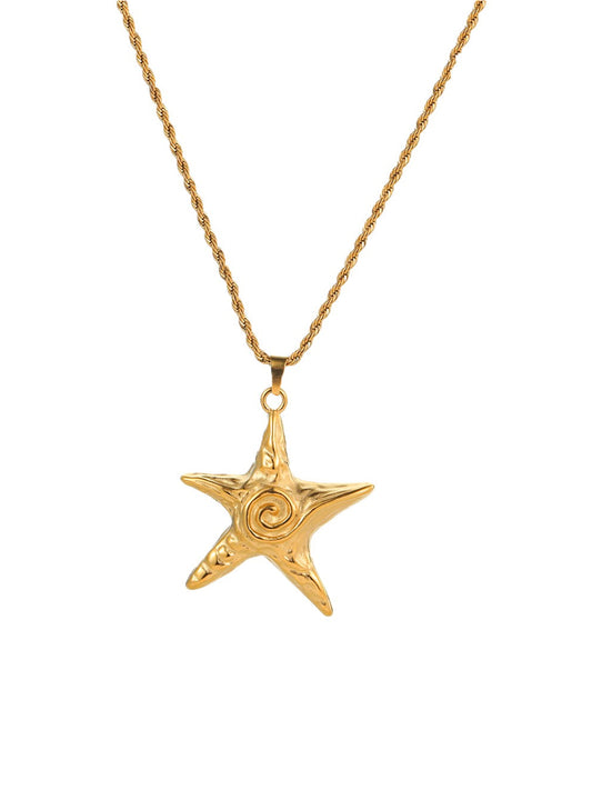 STARFISH PENDANT NECKLACE