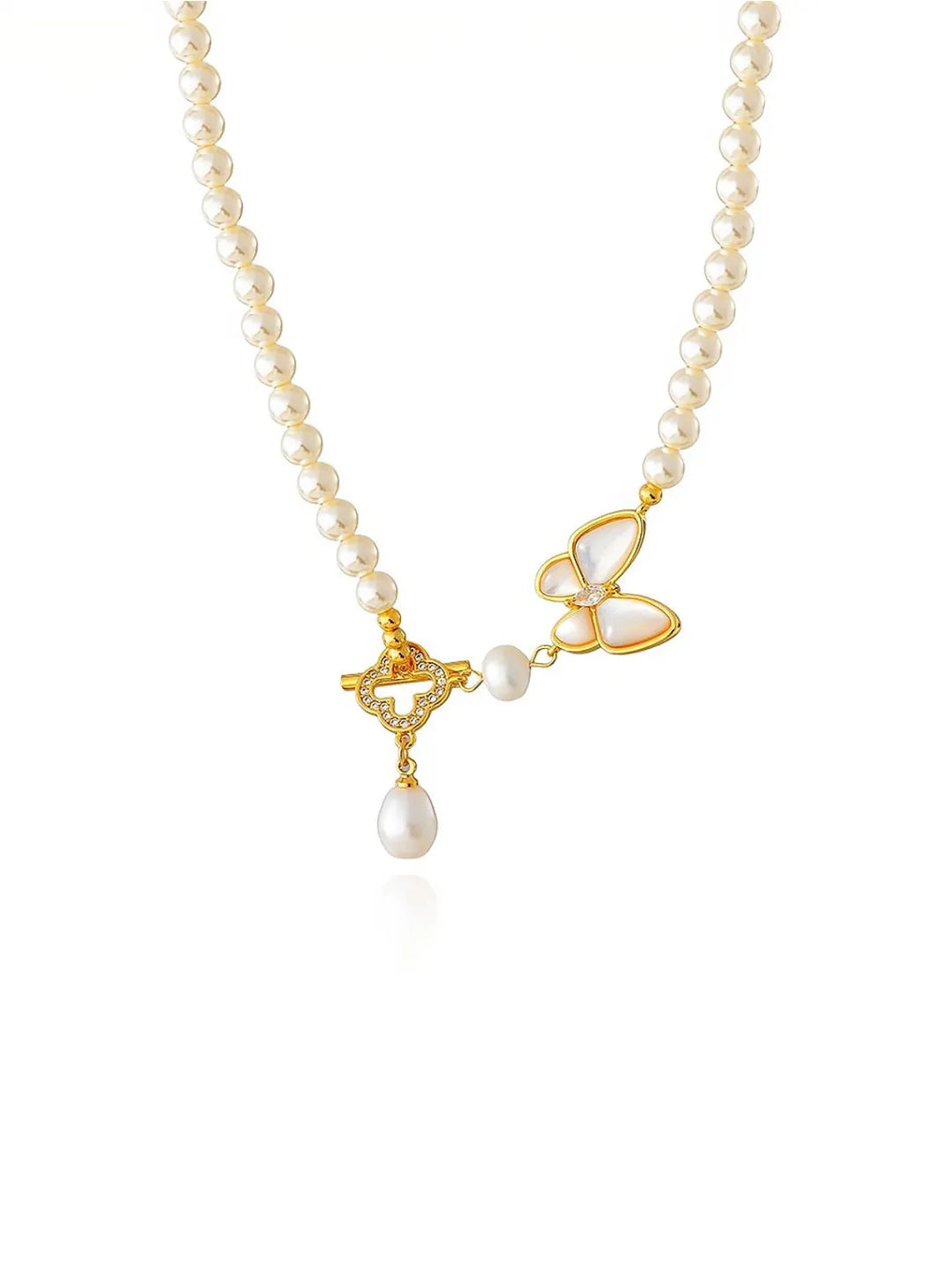 PEARL WING NECKLACE