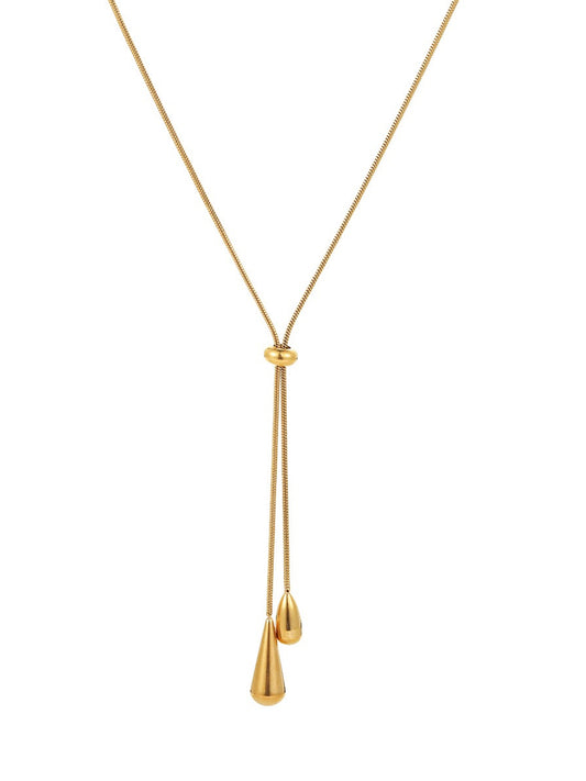 MINIMALIST WATERDROP NECKLACE