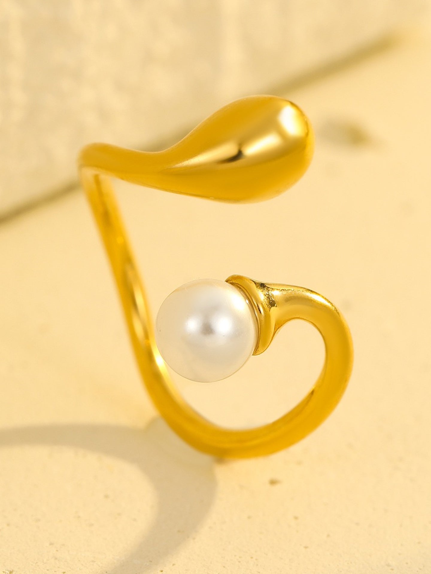 PEARL OPEN RING