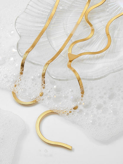 DOUBLE-LAYER Y-CHAIN NECKLACE