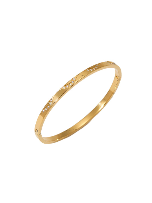 WAVE ZIRCON BRACELET