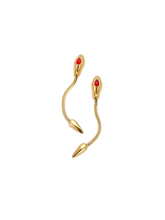 SERPENT'S EYE STUDS
