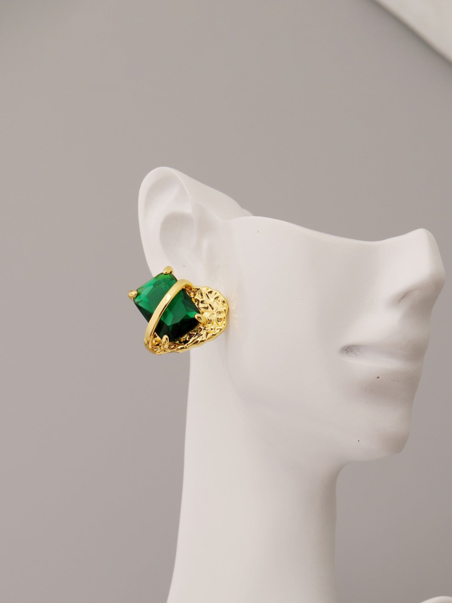 BOUCLES D'OREILLES COEUR VINTAGE