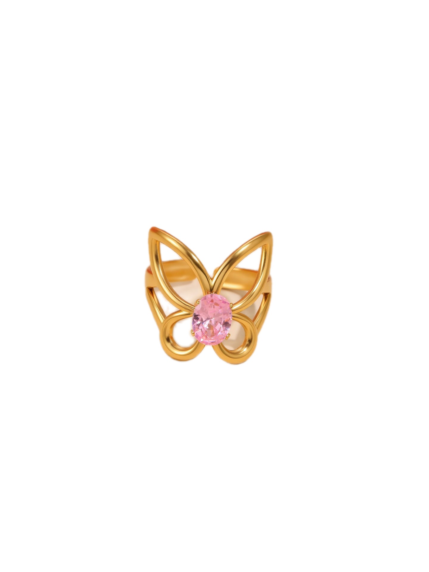 PINK ZIRCON RING