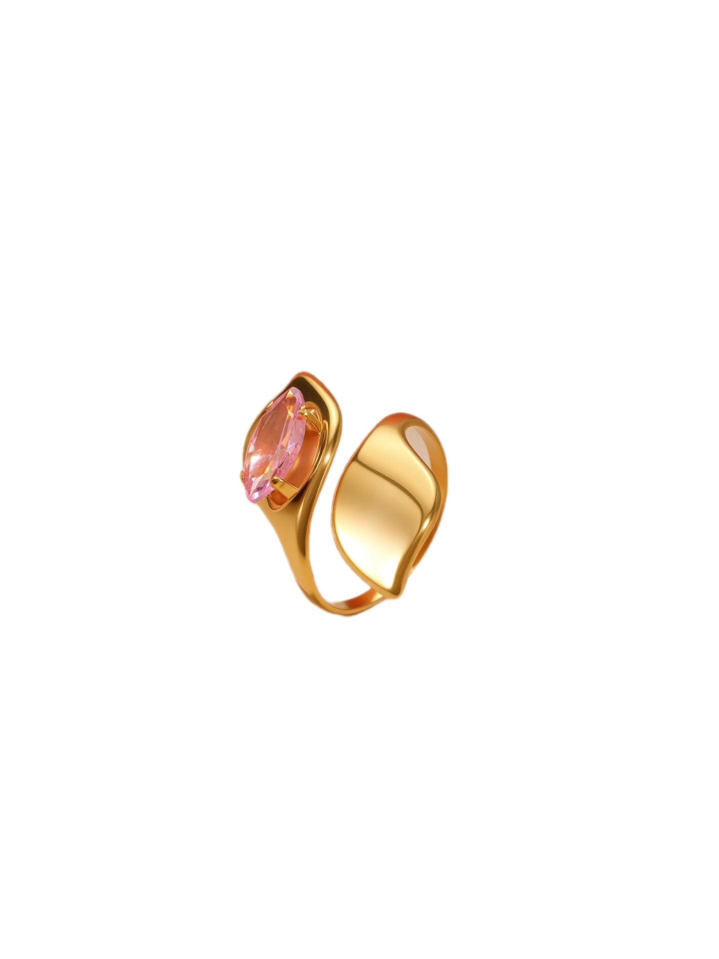 PINK ZIRCON RING
