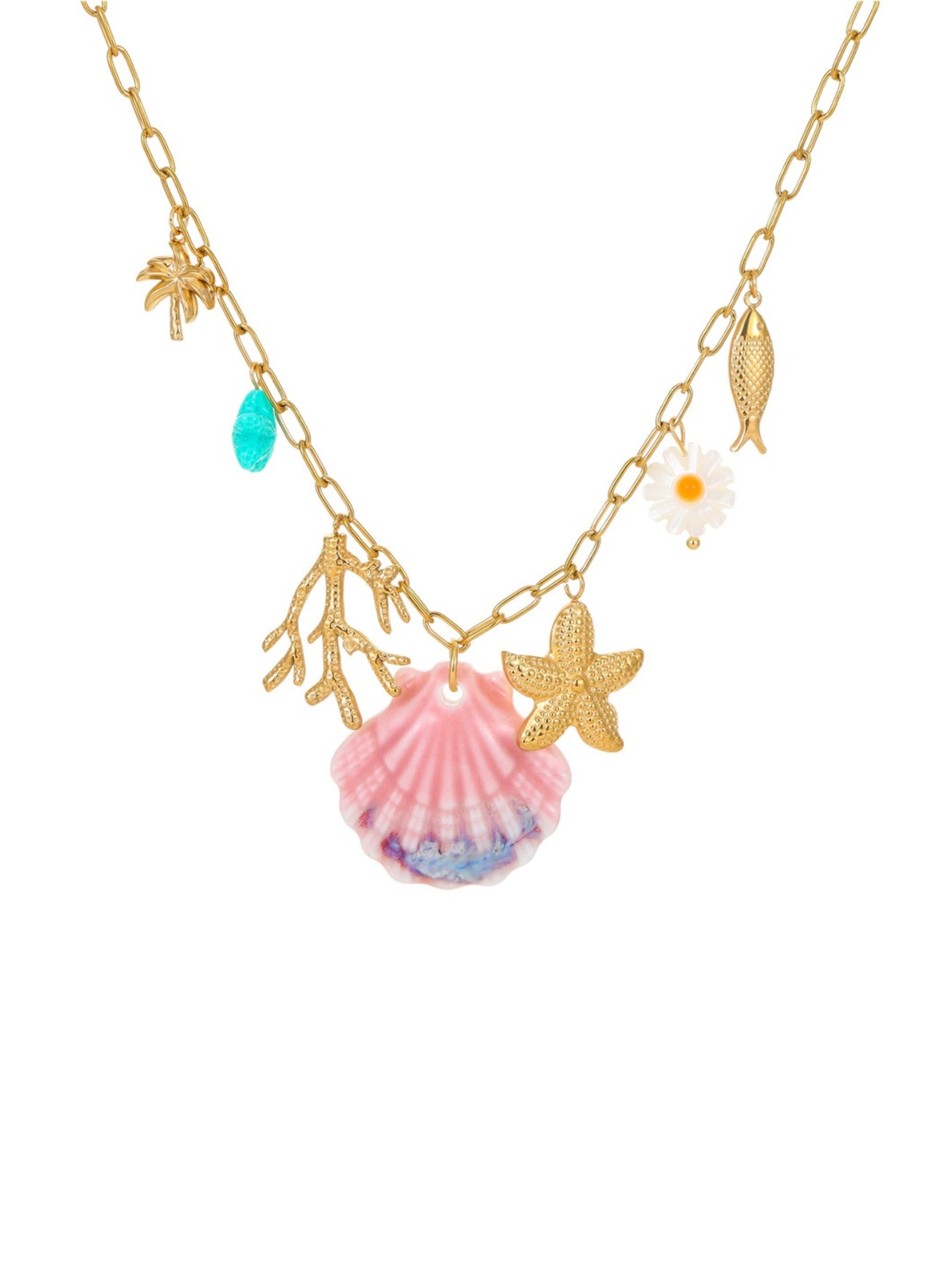 SHELL PENDANT NECKLACE