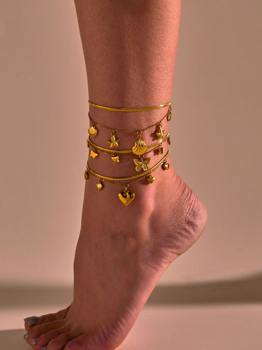 OCEAN WAVE ANKLET