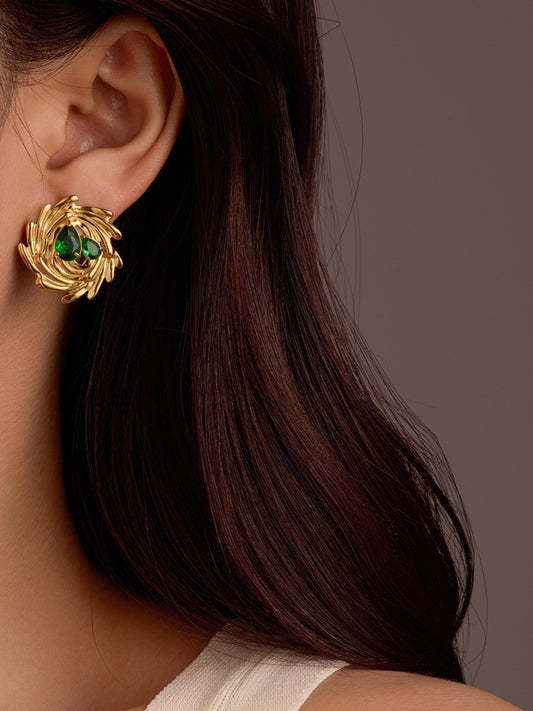 SPIRAL EARRINGS