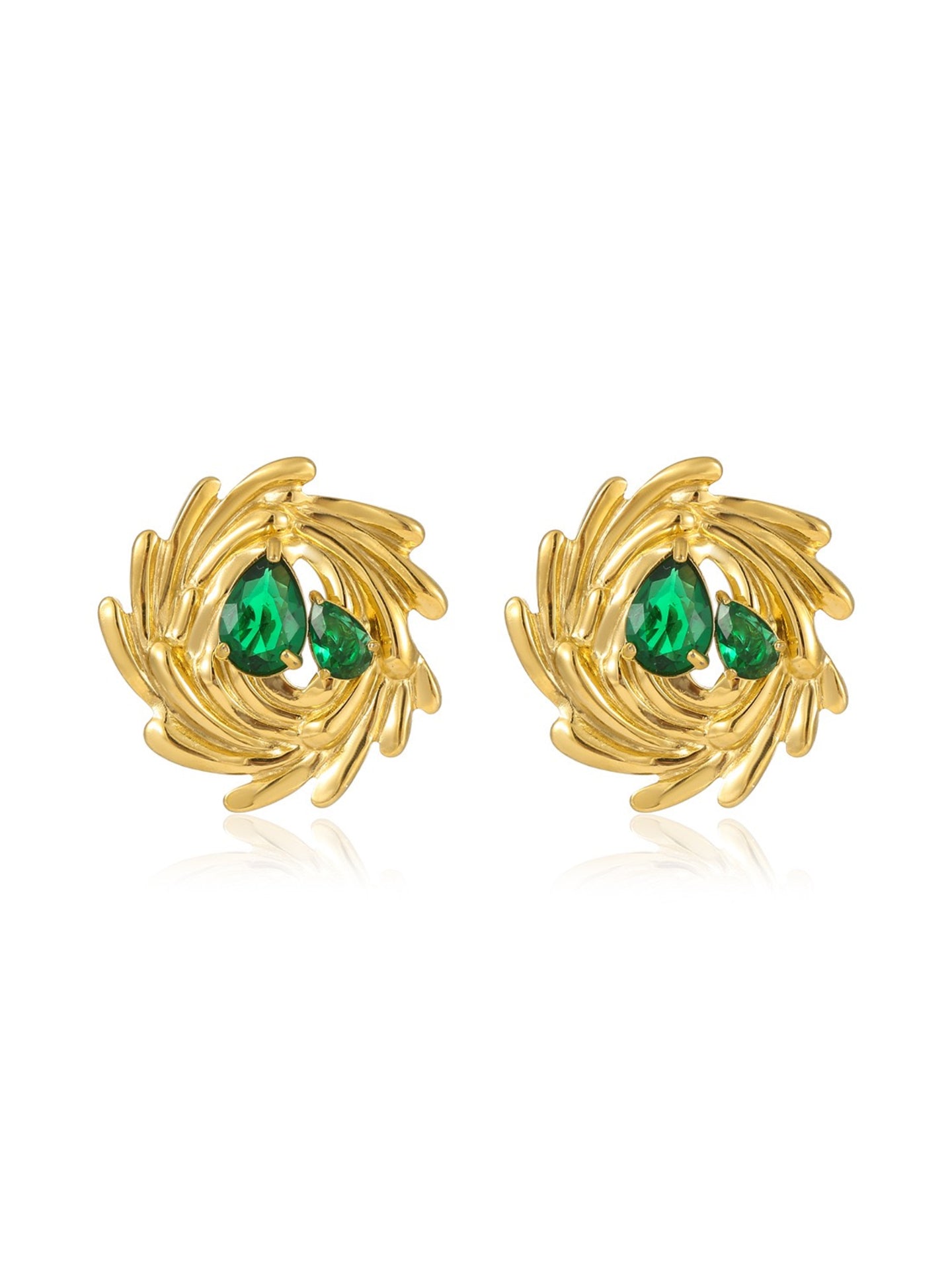 SPIRAL EARRINGS