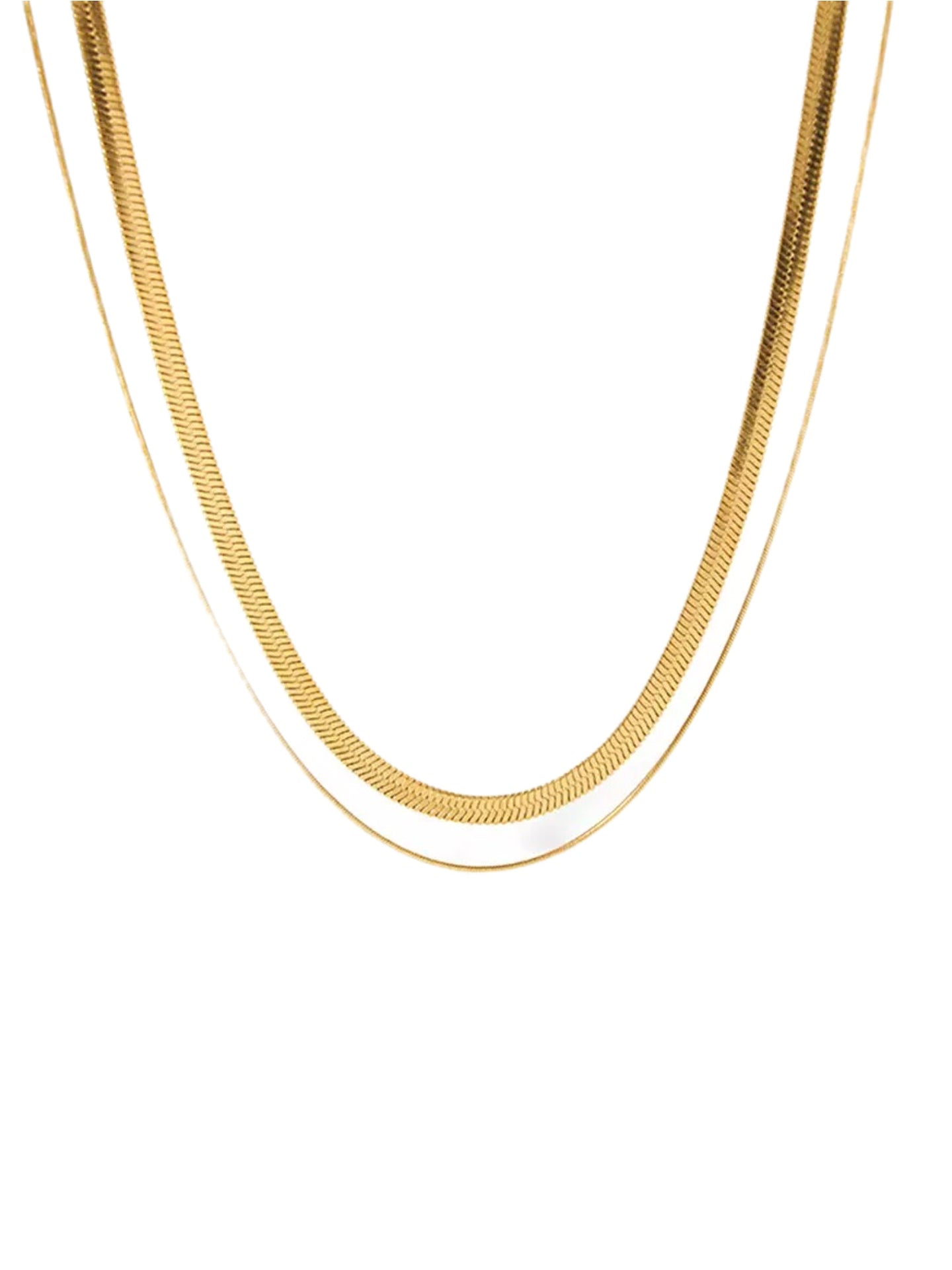 DOUBLE FLAT SNAKE CHAIN
