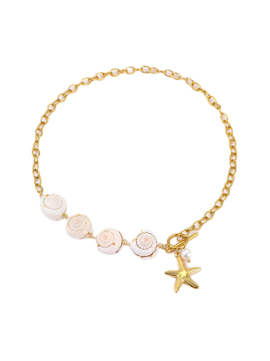 WIND & SHELL NECKLACE