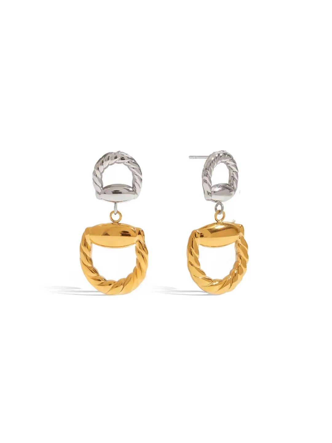 COLOR BLOCK EARRINGS